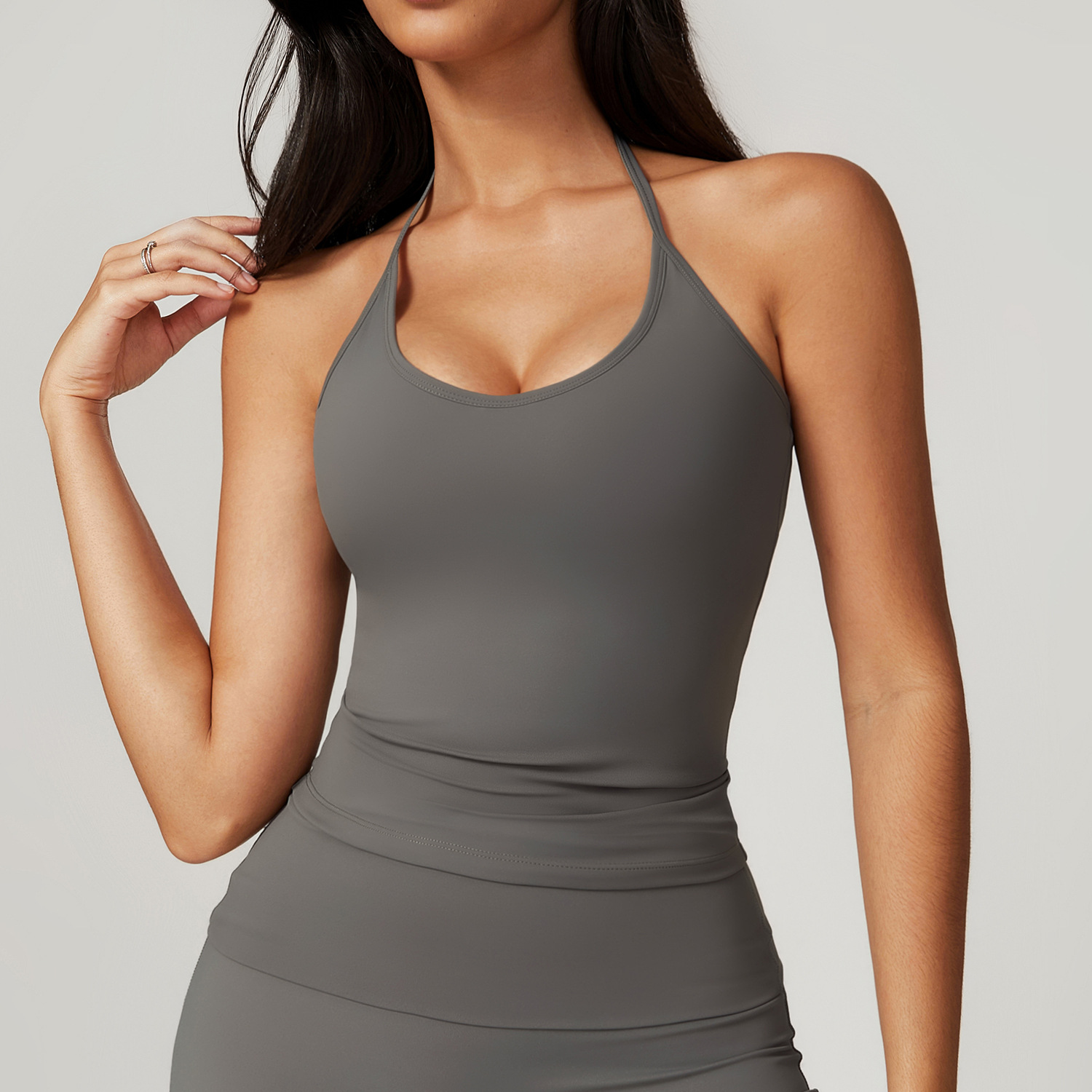 Women Yoga Vest Sports Bra Fit - Sports Bra Racerback ulasan dan harga