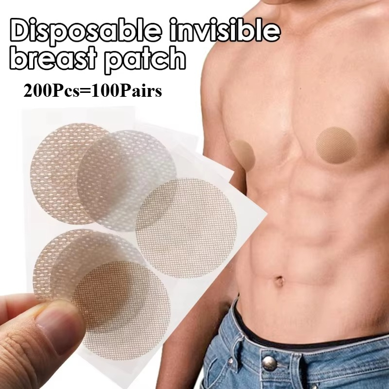 200pcs Invisible Men Nipple Co - Strapless Bra Adhesive ulasan dan harga