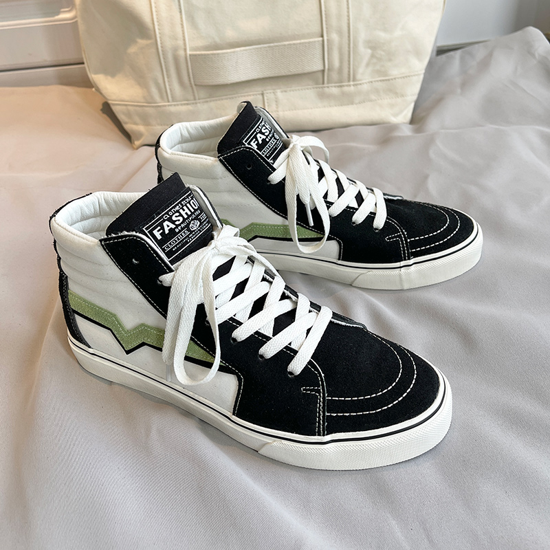 Retro High Top Sneakers Men Wo - Vans Shoes Authentic ulasan dan harga