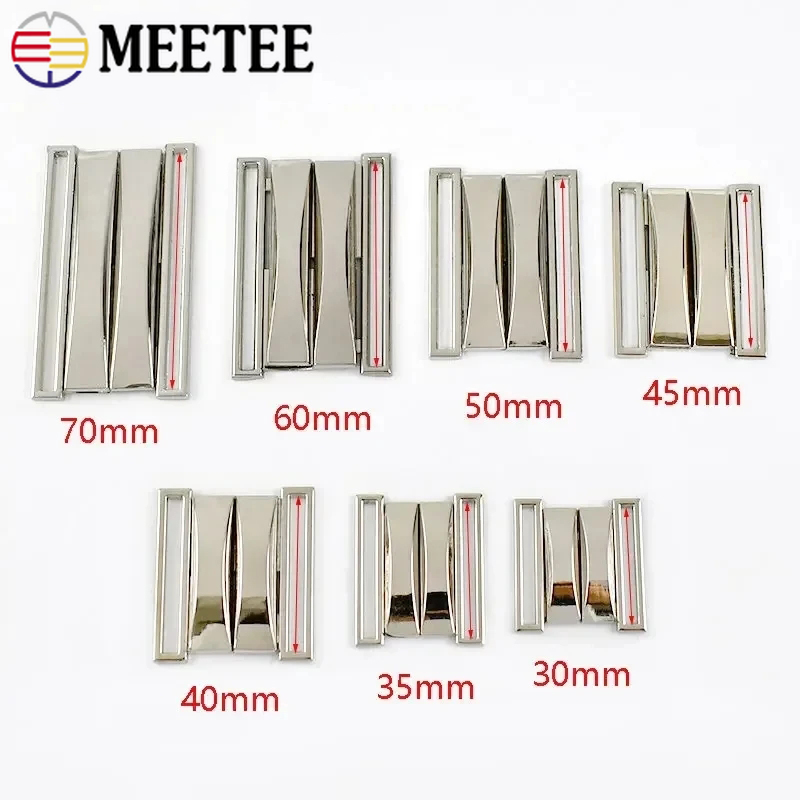 2Pcs 30-70mm Metal Belt Buckle - Nursing Bra Clip ulasan dan harga