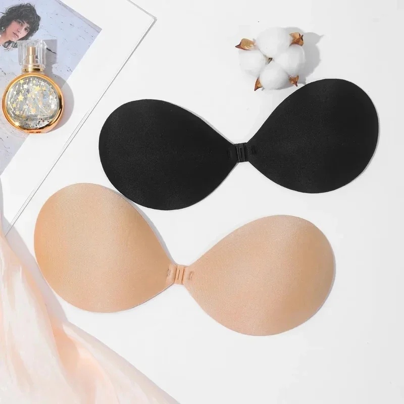 1/2/4pcs Sujetador Women'S Bra - Strapless Bra Adhesive ulasan dan harga