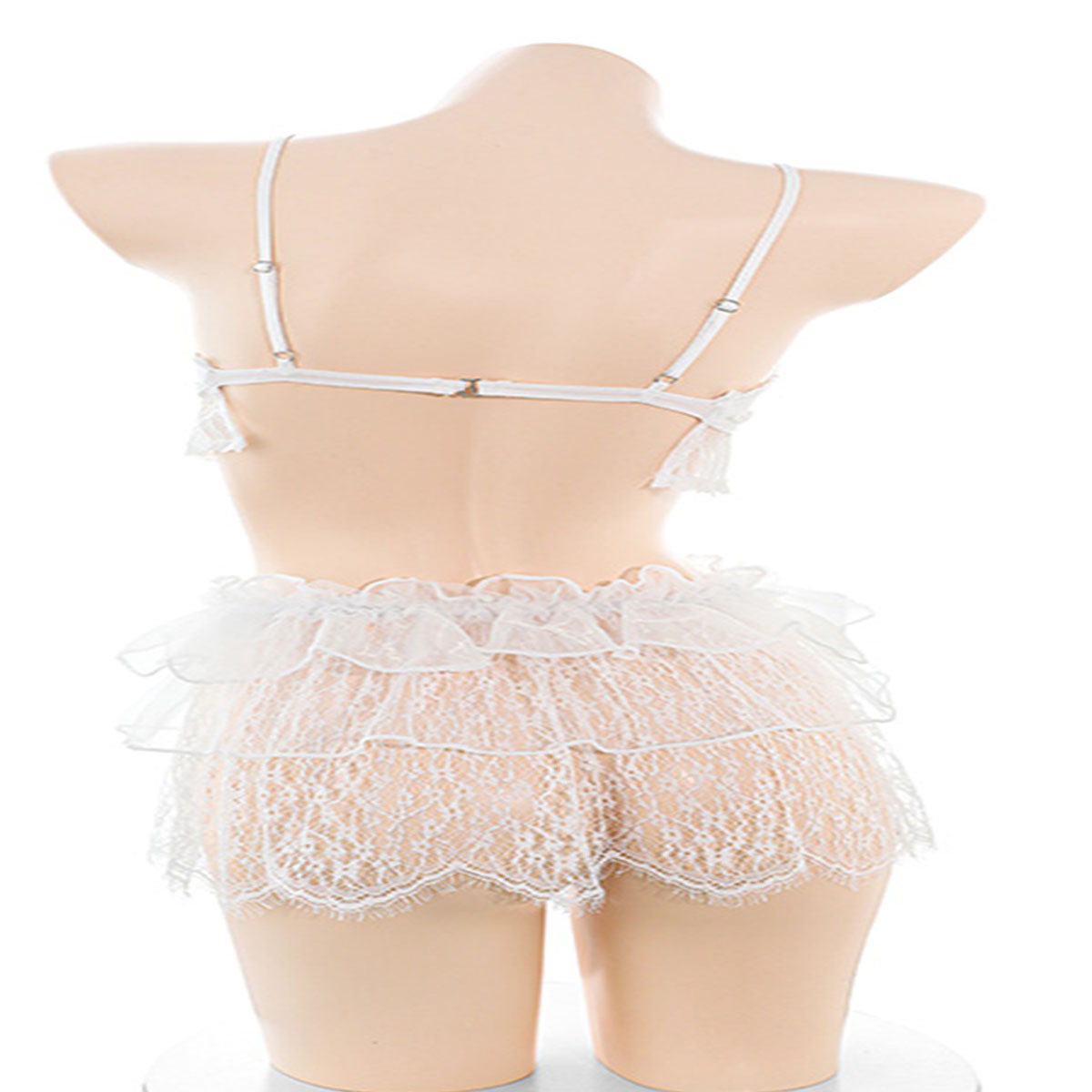 LISM Sweet Sheer Lace Lingerie - Lace Bralette Set ulasan dan harga