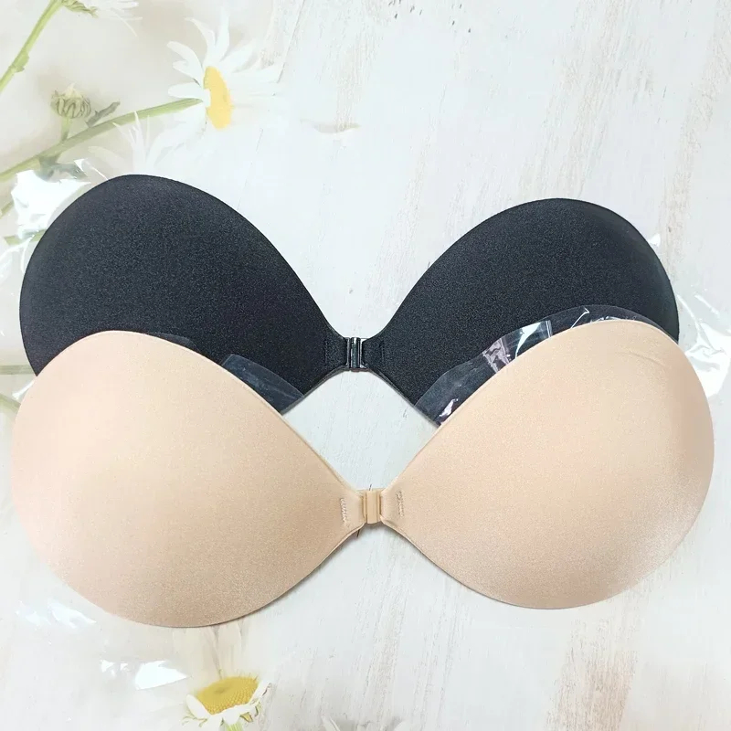 1/2PCS Palm Push Up Invisible  - Strapless Bra Adhesive ulasan dan harga