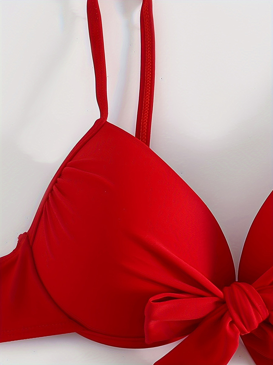 Sexy Knotted Underwired Bra Cu - Underwire Bra Padded ulasan dan harga