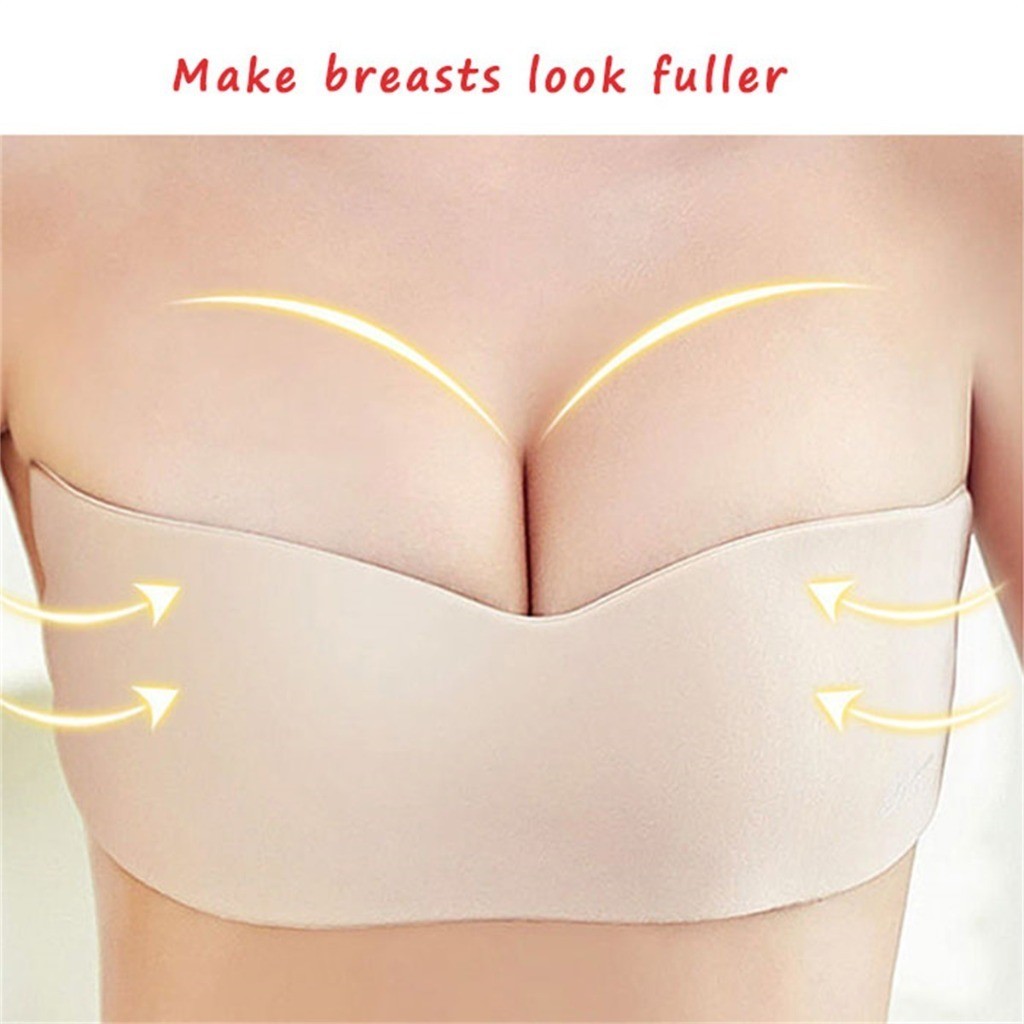 Reusable Nipple Tape One Piece - Push Up Bra Silicone ulasan dan harga